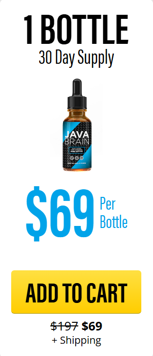 Java Brain single bottle cognitive enhancer